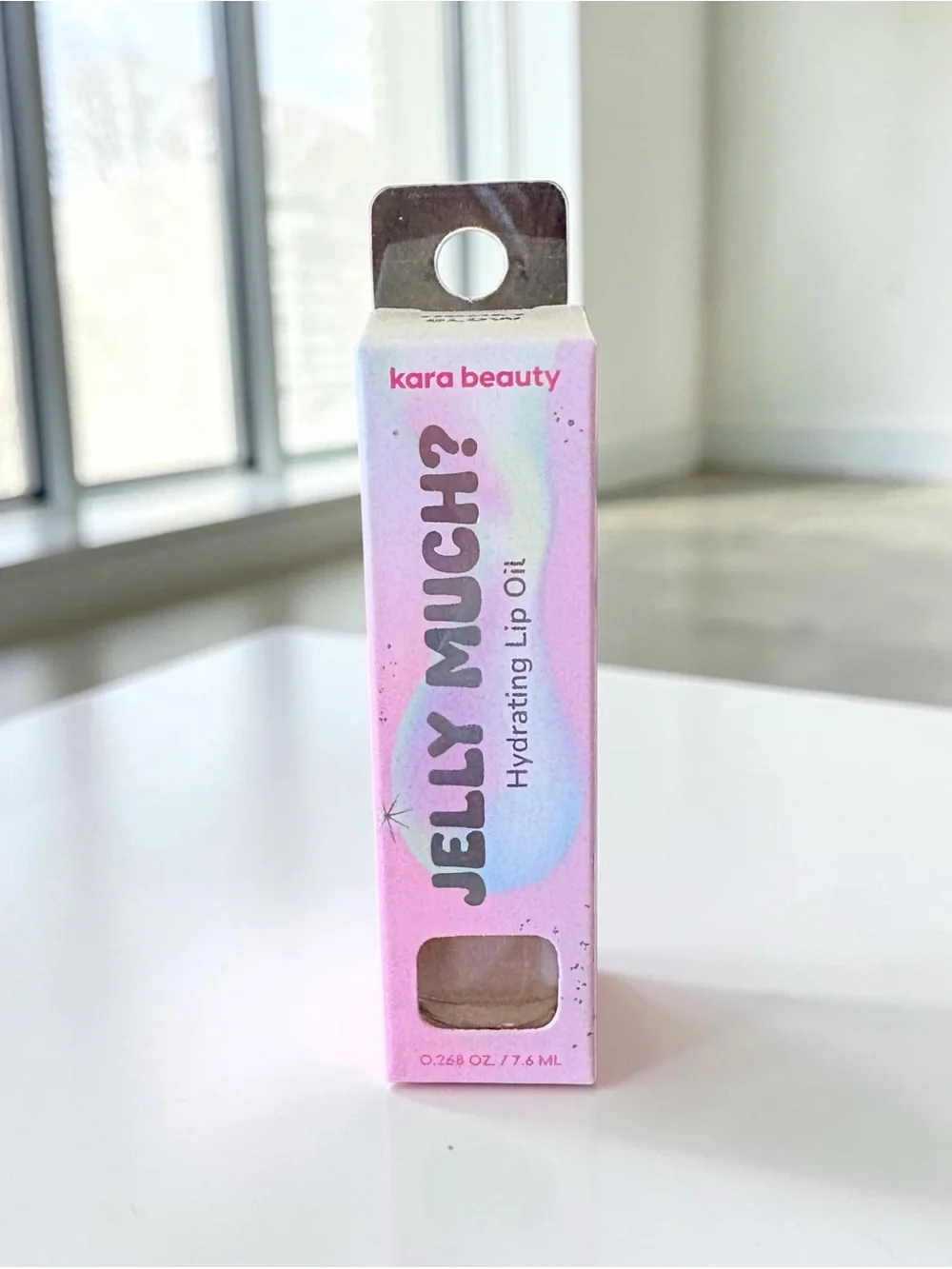 💎 Kara Beauty Jelly Much? Hydrating Lip Oil in Honey Glow New In Box